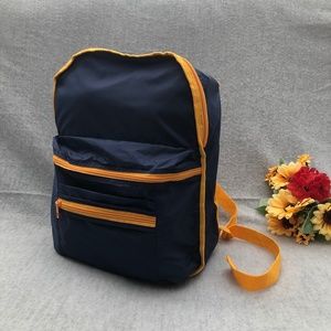 NWOT - Navy & Golden Yellow Lightweight Backpack